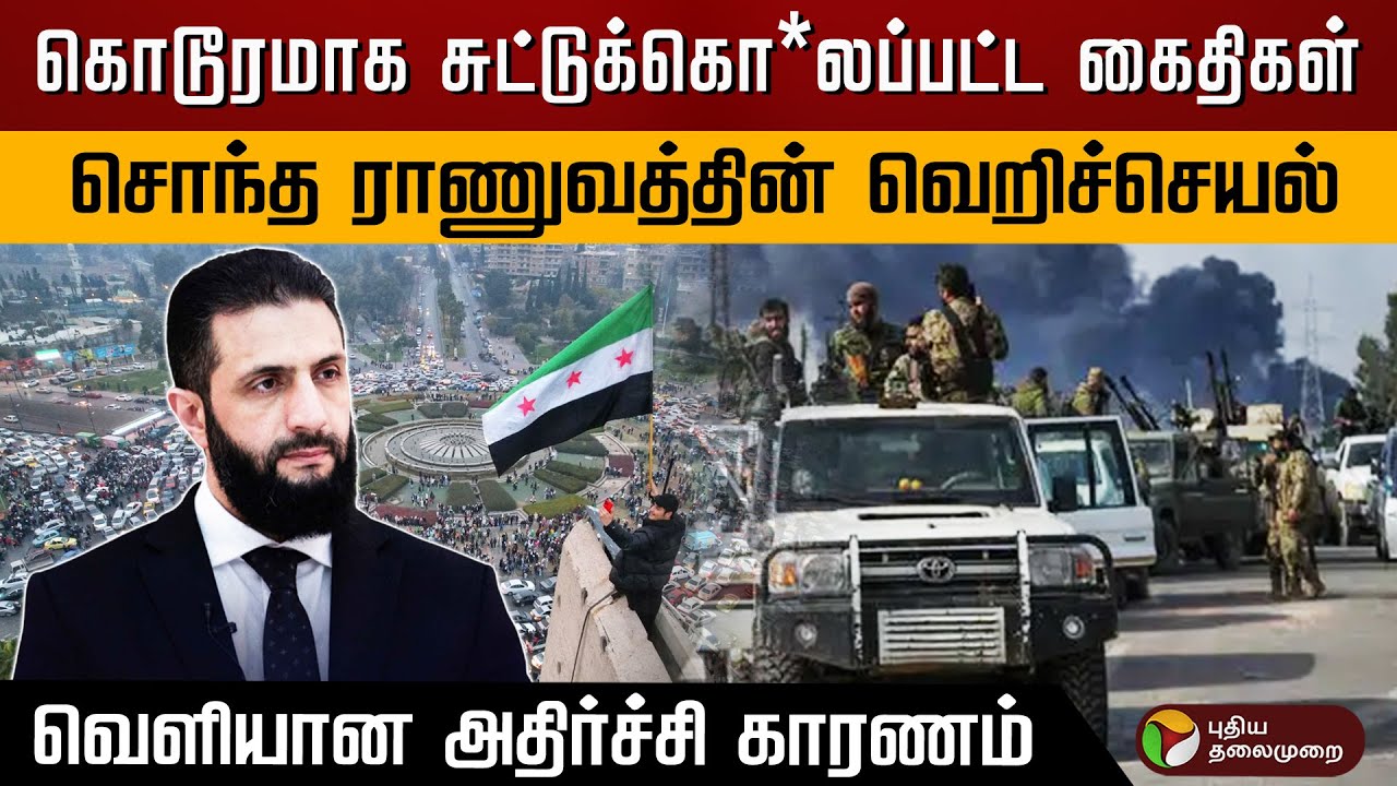 கொடூரமாக சுட்டுக்கொ*லப்பட்ட கைதிகள்.. சொந்த ராணுவத்தின் வெறிச்செயல்.. வெளியான அதிர்ச்சி காரணம்..|PTD