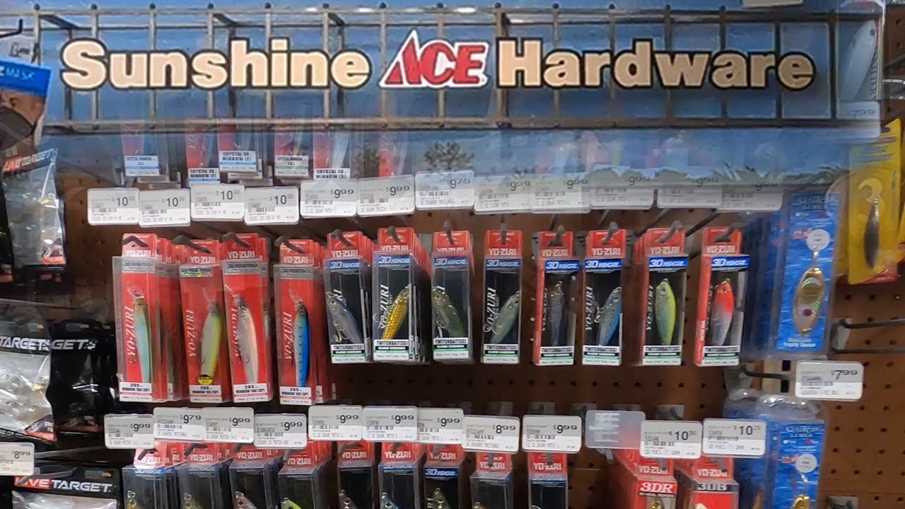 Ace Hardware has Fishing Tackle? YouTube