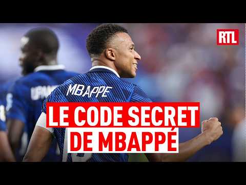 K, E, W, J, F... Le code secret de Mbappé dévoilé