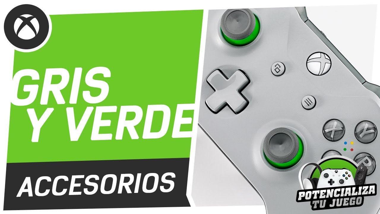 Mando inalámbrico Xbox One gris-verde - Mando consola - Los