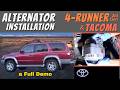 4Runner Alternator Replacement- Pro Tips - Mechanic Method - 3rd Gen Toyota 1996-2002 and Tacoma