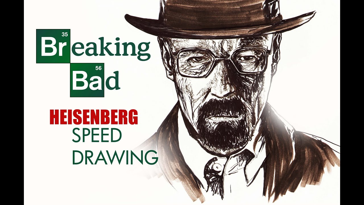 Breaking Bad (Drawing Heisenberg) - YouTube
