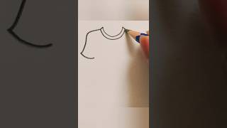 T shirt drawing #shortsfeed #shorts #ytshorts
