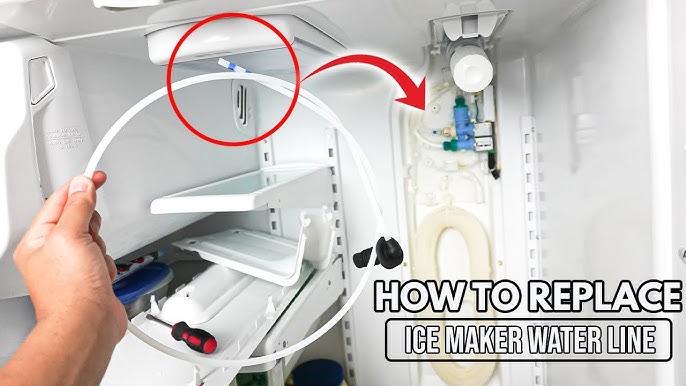 How To: GE Ice Maker Water Line WR17X11349 