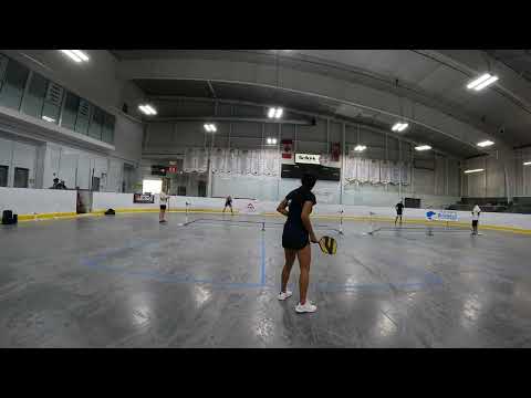 Canadian Pickleball Nationals 22’ Women’s singles Open Christina Chin vs Steffi Wong pt 2