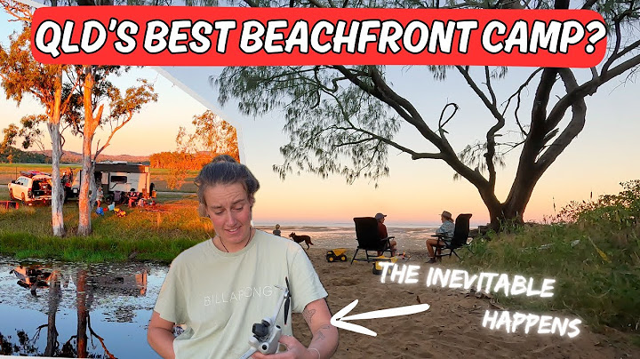 QLD’S BEST KEPT SECRET BEACH CAMP? | Free, Off-road Caravanning Australia Fulltime with kids & a dog