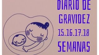 Diário de gravidez semanas 15,16, 17 e 18 . screenshot 3