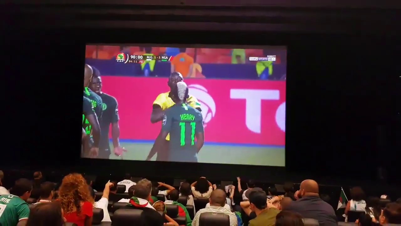 Le but de la victoire en live..Algérie vs Nigeria // هدف عالمي لمحرز