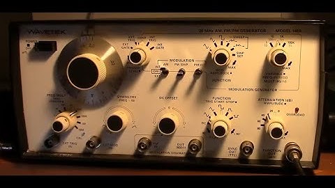 Wavetek 148A function generator