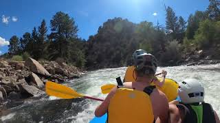 Rafting browns canyon 700 CFS