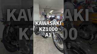Stock Introduction] KZ1000 A1 '76 Silver ENG. Z1 Style Black
