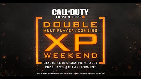Black Ops 3 DOUBLE XP! This Is How To Reach MASTER PRESTIGE! (BO3 2XP Weekend)