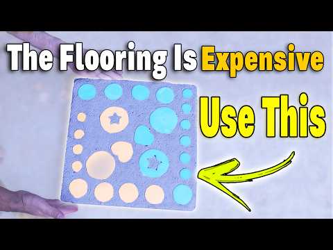 Just Cement and Dye – Never Buy Flooring Again