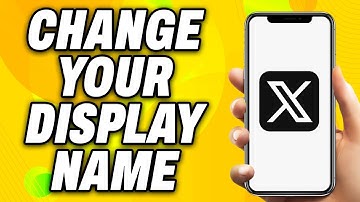 1265 How To Change Your Display Name on X Twitter (2025) - Quick Fix