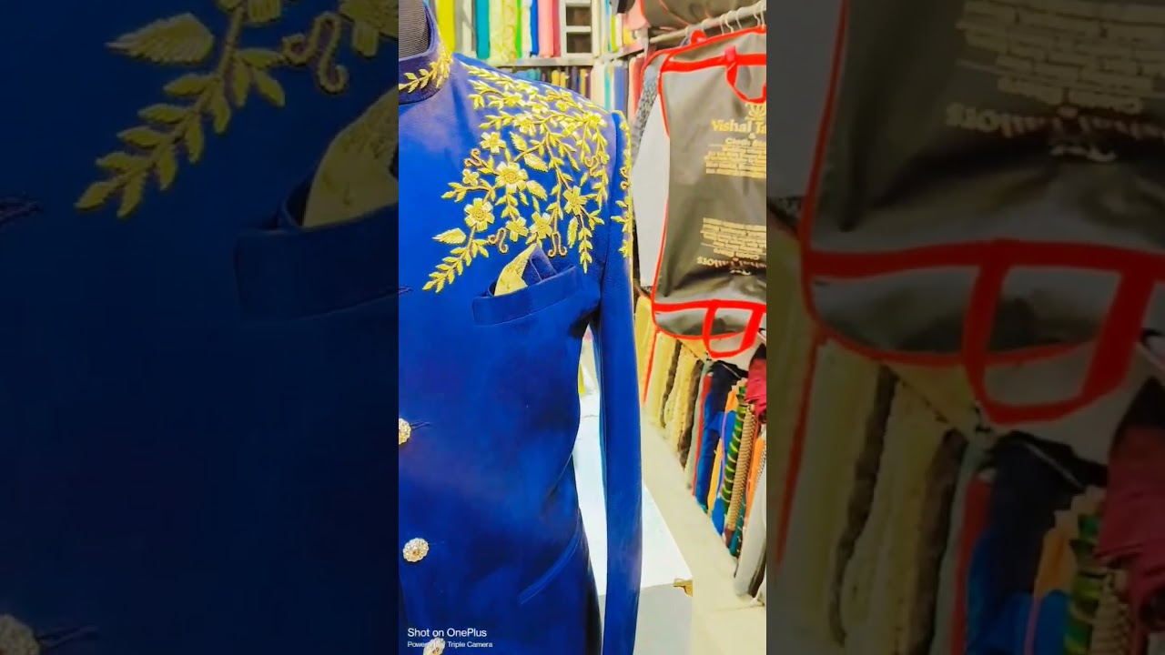 Shan fashion designer suit wedding