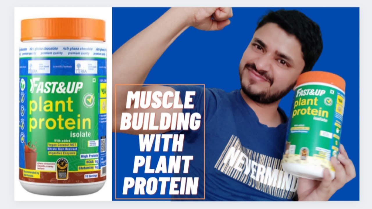 Fast & Up Plant Protein Powder | Must Watch 💪💪| Full Review