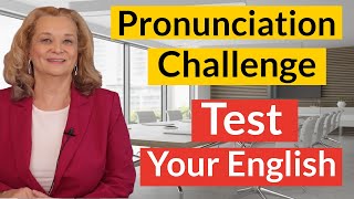 English Pronunciation Test - How good is your English?