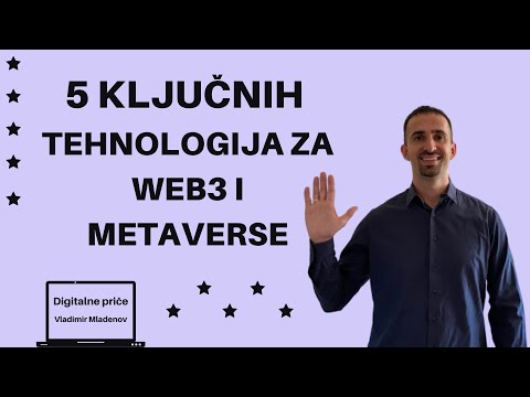 5 ključnih tehnologija za Web3 i METAVERZUM - VR, AR, AI, BCH i NFT - objašnjenja