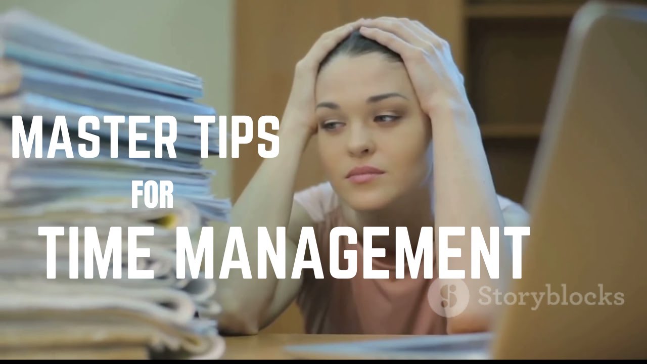 Master Tips for Time Management 😊 - YouTube