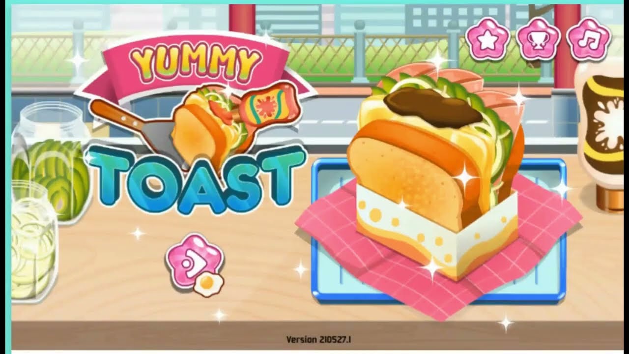 Toast game #cookinggame