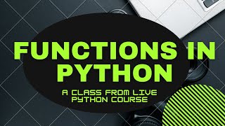 Functions in Python | Hindi | Video from Live Class| Eagle Foundation
