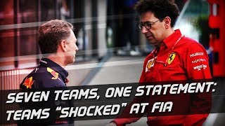 Teams "Shocked" At FIA Statement On Ferrari Power Unit