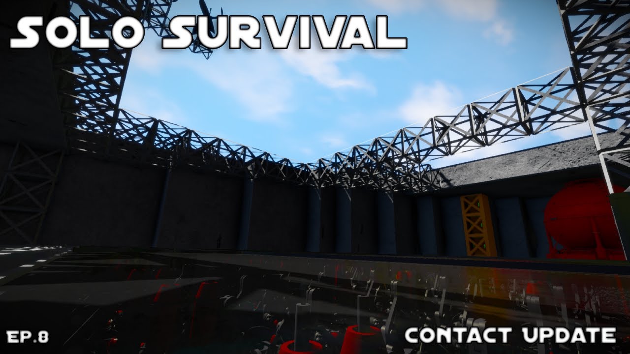 Space Engineers - Solo Survival Contact Ep. 8 - YouTube