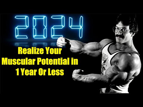 MIKE MENTZER: “REALIZE YOUR MUSCULAR POTENTIAL IN ONE YEAR OR LESS!”#mikementzer #gym