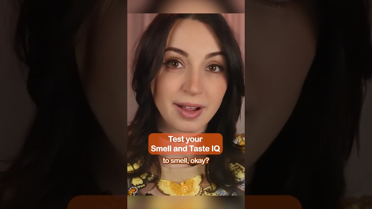 ASMR - Taste and Smell IQ Tests 🧠 #asmr #quiz