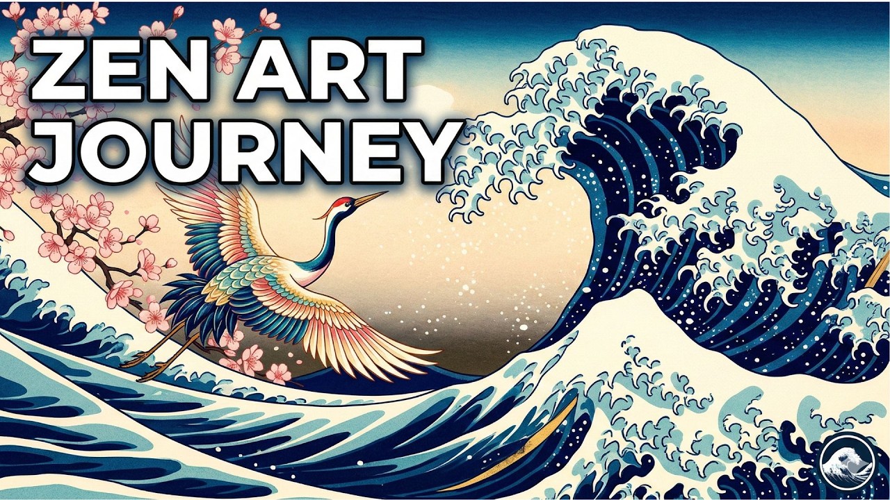 Zen Moments: Animated Masterpieces of Hokusai for Deep Relaxation