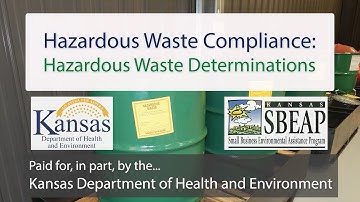 Hazardous Waste Determinations
