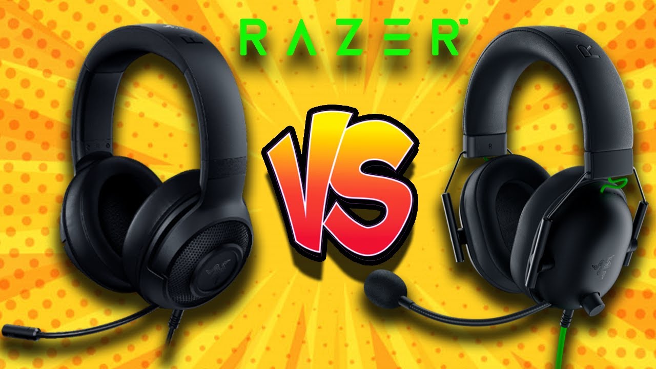 Gaming Headsets Razer Blackshark V2x Vs Razer Kraken X Comparison Youtube