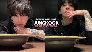 Jungkook 251124 Weverse Scenepack