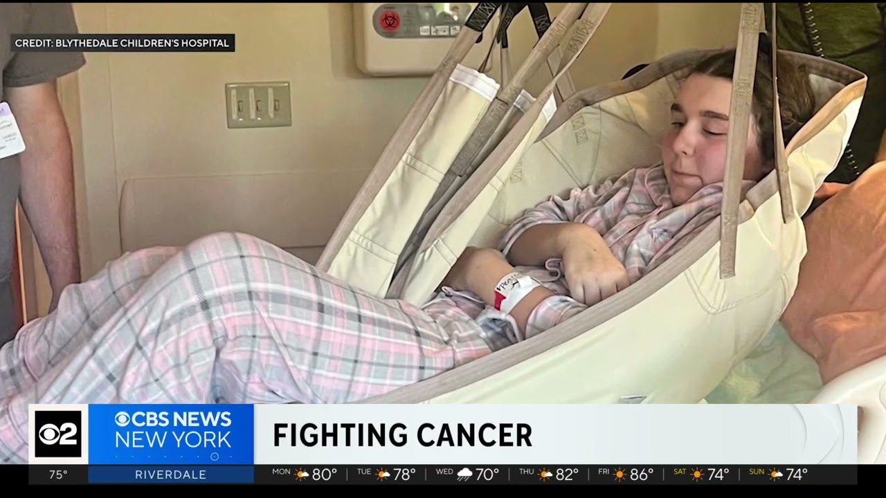 CBS New York: Orange County teenager is on a comeback, after being paralyzed by rare form of cancer
