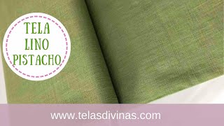 Tela Lino Pistacho