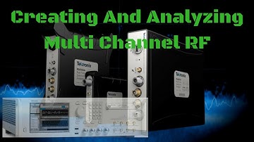 Multi channle RF, Creating and Generating - Tektronix -