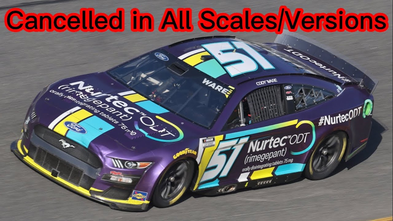 New Cancelled 2022 & 2023 Nascar Diecast