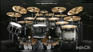 Virtual Drum Cover Loe Joe-Menggapai cita