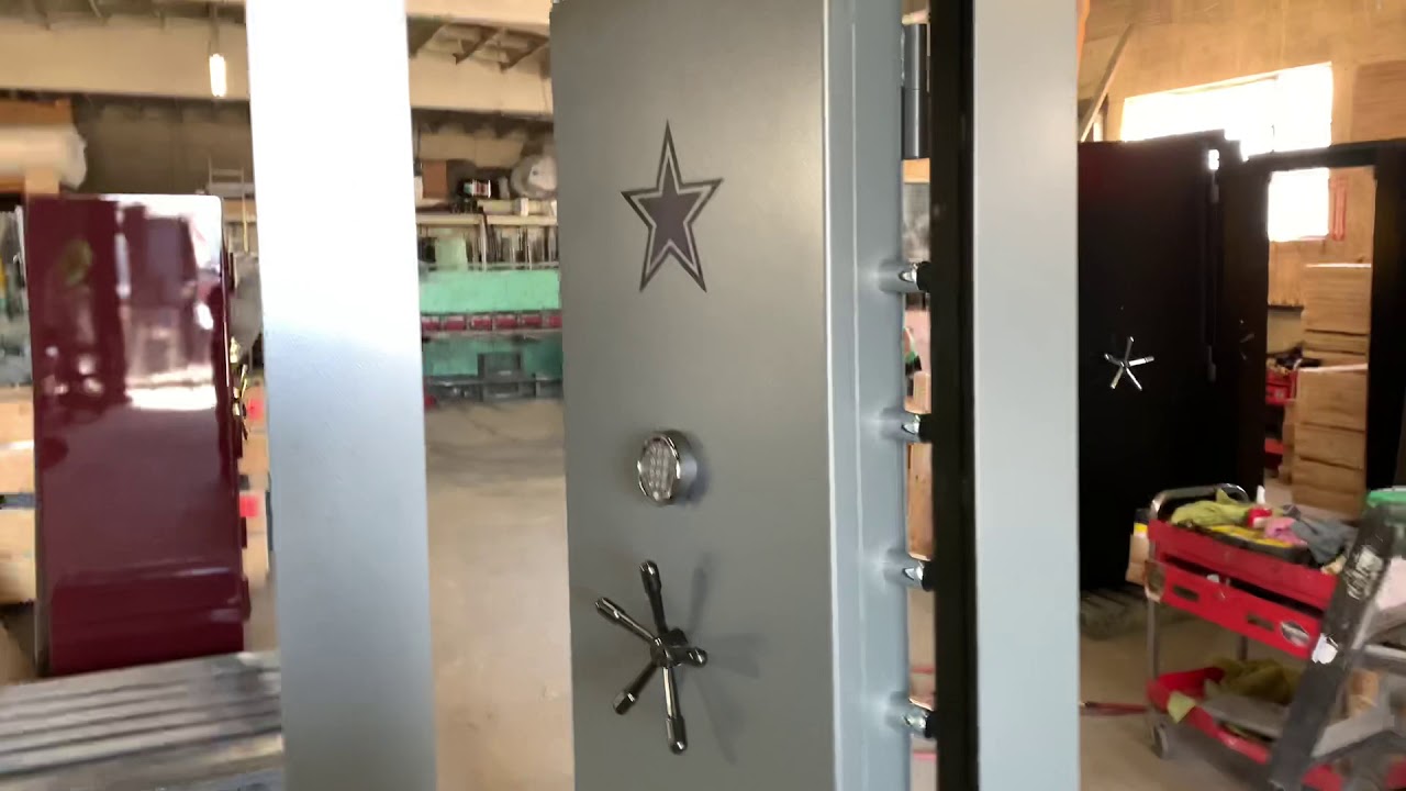 Inswing Vault door 30 wide Homeland Safes YouTube