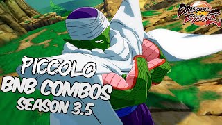 [OUTDATED] DBFZ 1.25 Piccolo BnB Combos | DRAGON BALL FighterZ