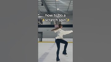 scratch spin tutorial!⛸️ #figureskating #iceskater #figureskater #iceskating #skating #wintersports