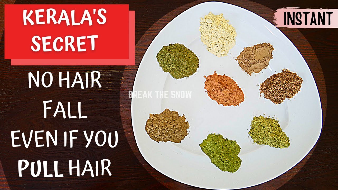 Instant Kerala Thali – Herbal Mask for Long Hair, Hair Growth and Hair  Thickness - YouTube