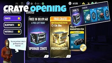 Premium Crates Opening Black Market NFS No Limits