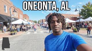 Full Oneonta, Alabama I 2025 Covered Bridge Festival I Small City Charm I Old Railroad City I 4K Guide