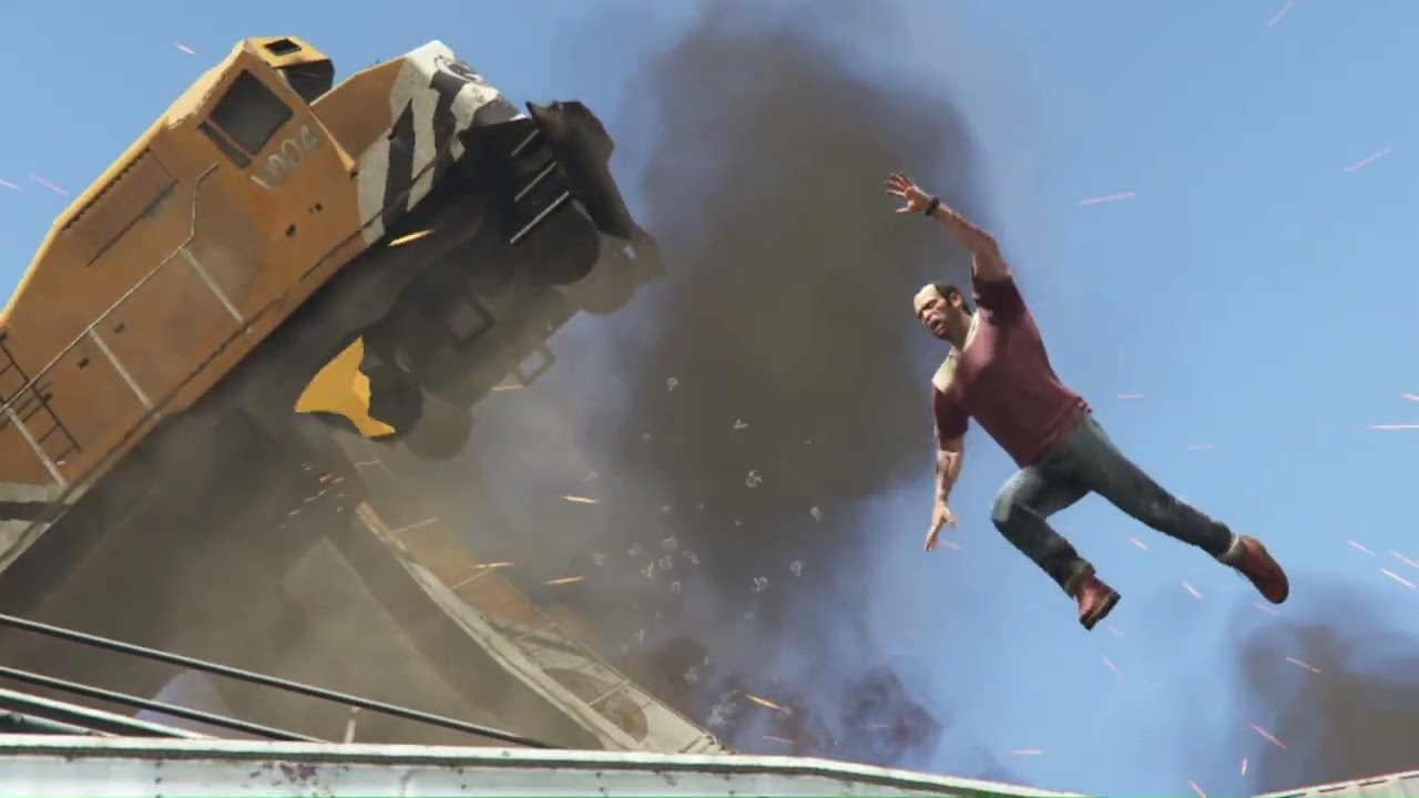 GTA 5 TRAİN MİSSİON FAİL