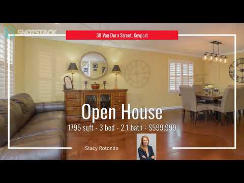 38 VAN DORN STREET, Keyport, NJ home video tour