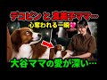 デコピンの瞳に胸キュン💖大谷ママの愛が深すぎる…