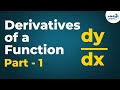 Calculus  derivatives of a function  lesson 7  dont memorise