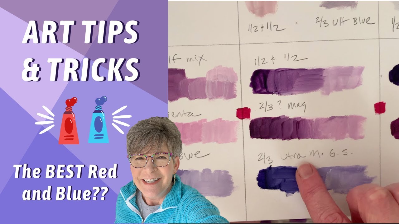 HOW TO Mix The PERFECT Purple! MUST HAVE TIPS! By: Annie Troe