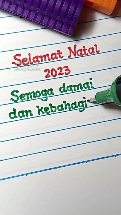 Selamat Hari Natal #tulisanbagus #ucapan #natal #natal2023 #tulisantangan